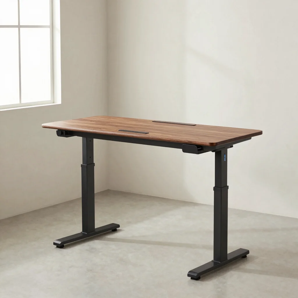 Timber Lift Desk